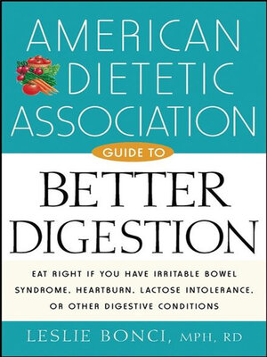 cover image of American Dietetic Association Guide to Better Digestion
